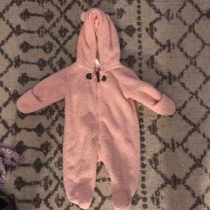 Pink Carter’s bunting